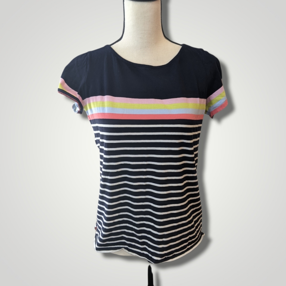 Boden Stripes Ahead of the Rest Sz 8